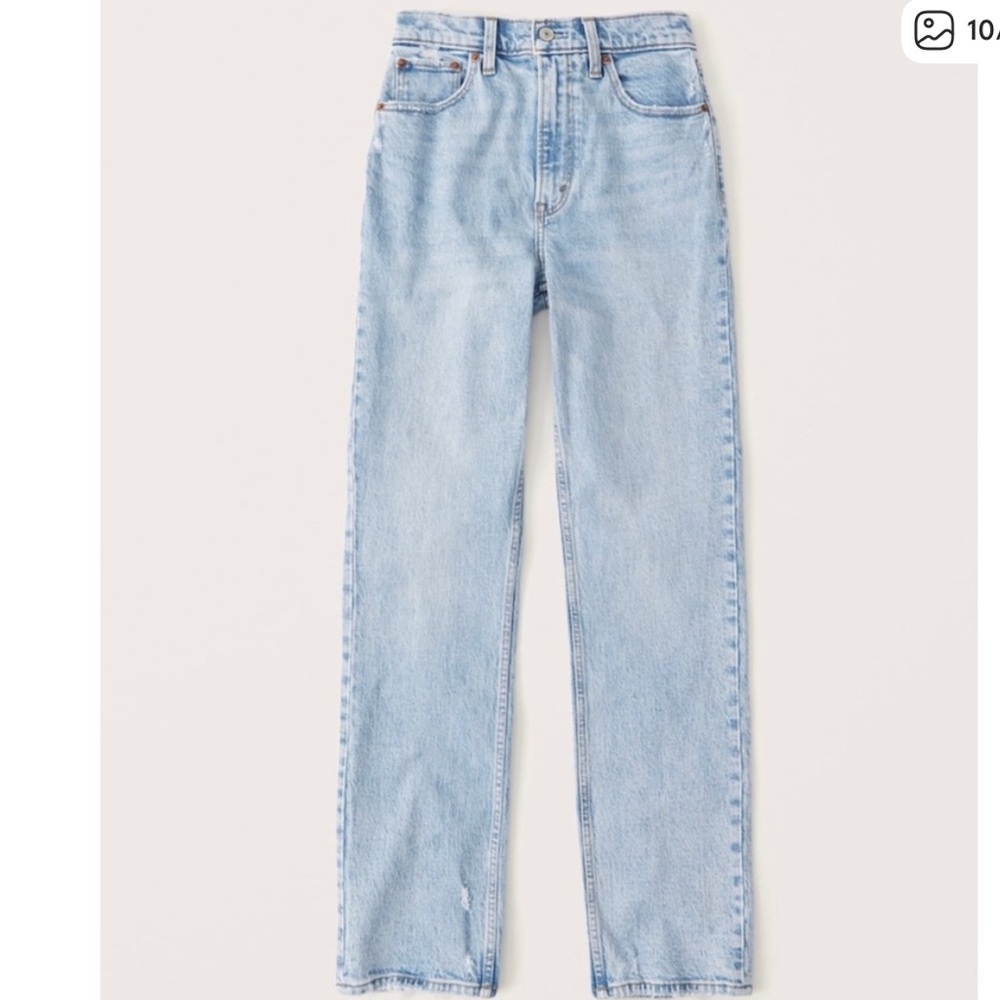 Abercrombie The 90s Straight Ultra High Rise 4R - Picture 2 of 7